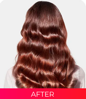 After - <em>DYED </em>HAIR